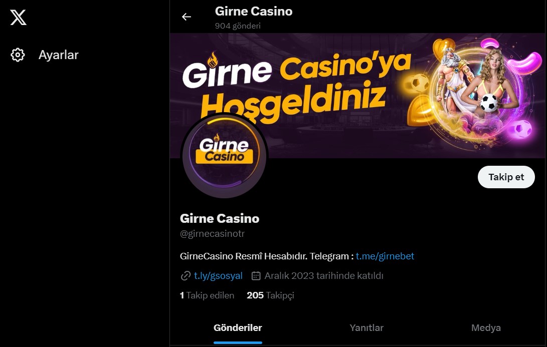 Girnecasino Twitter